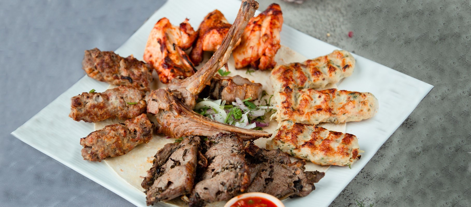 Combination Kebab